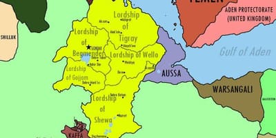 Peta kekaisaran Ethiopia