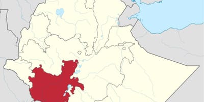 Peta selatan Ethiopia